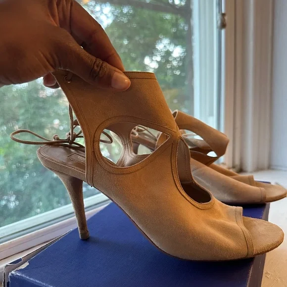 Aquazzura sexy hotsell thing 85